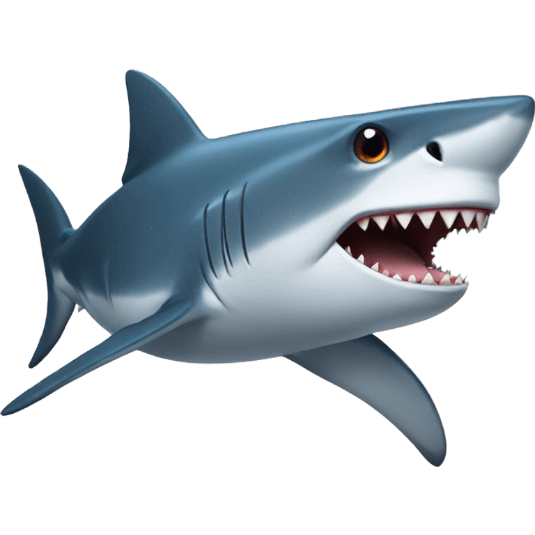 shark with jazz emoji