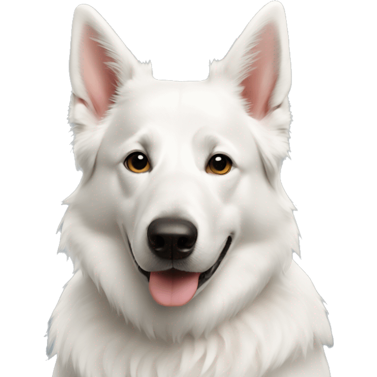 White Swiss Shepherd emoji