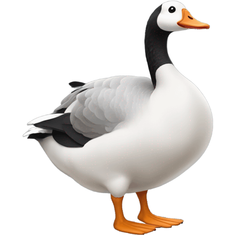 a silly goose emoji