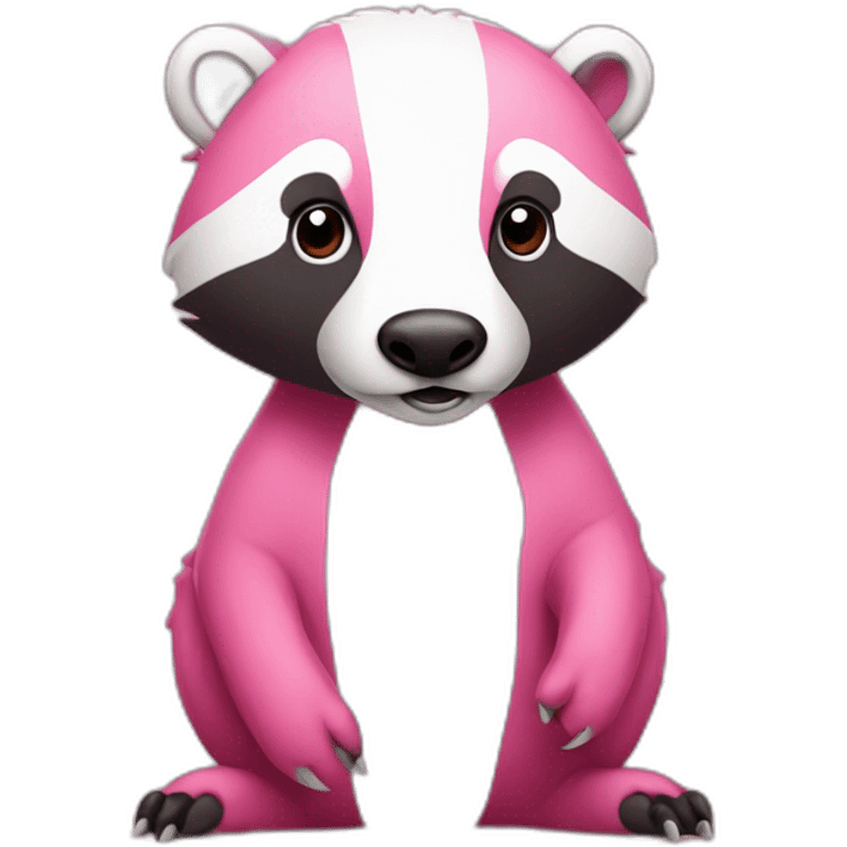 pink badger emoji