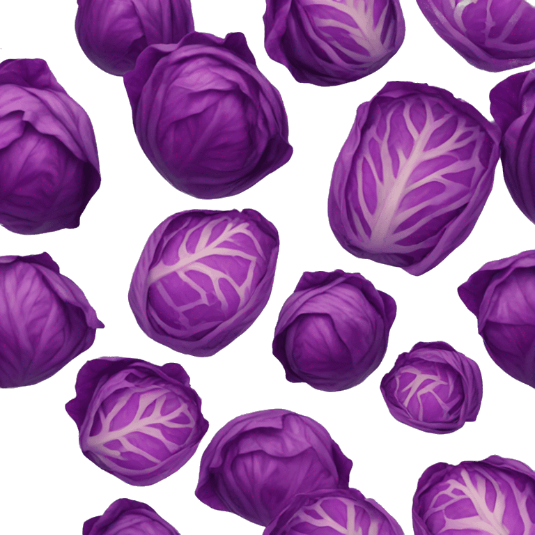 Red cabbage emoji