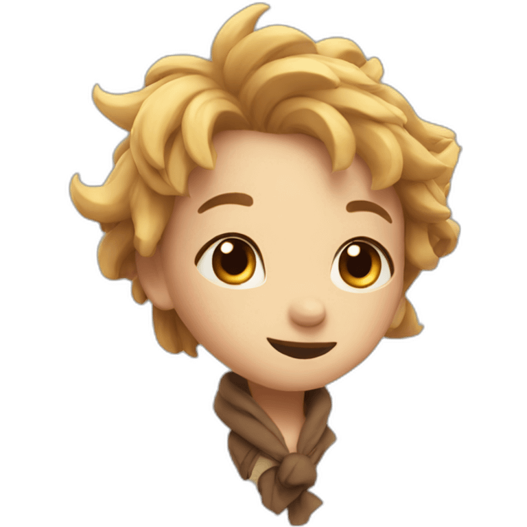 cute wind character animated emoji