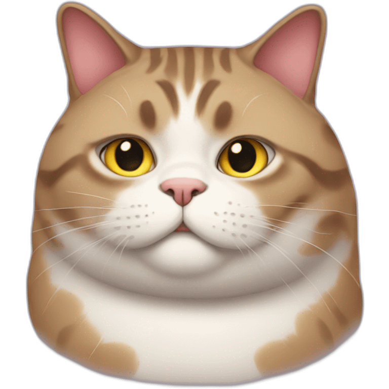 Obese cat emoji