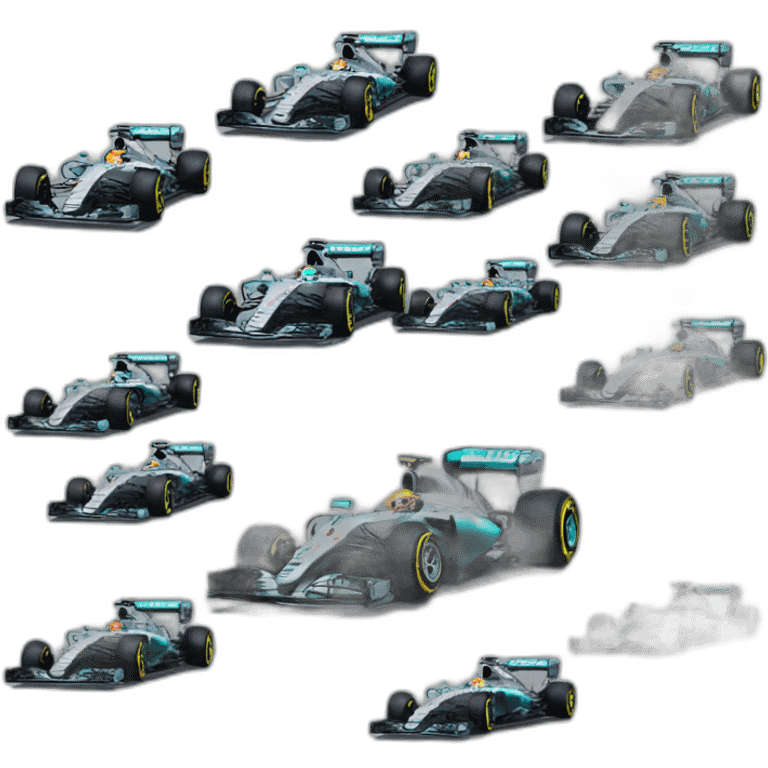 Mercedes f1 cars emoji