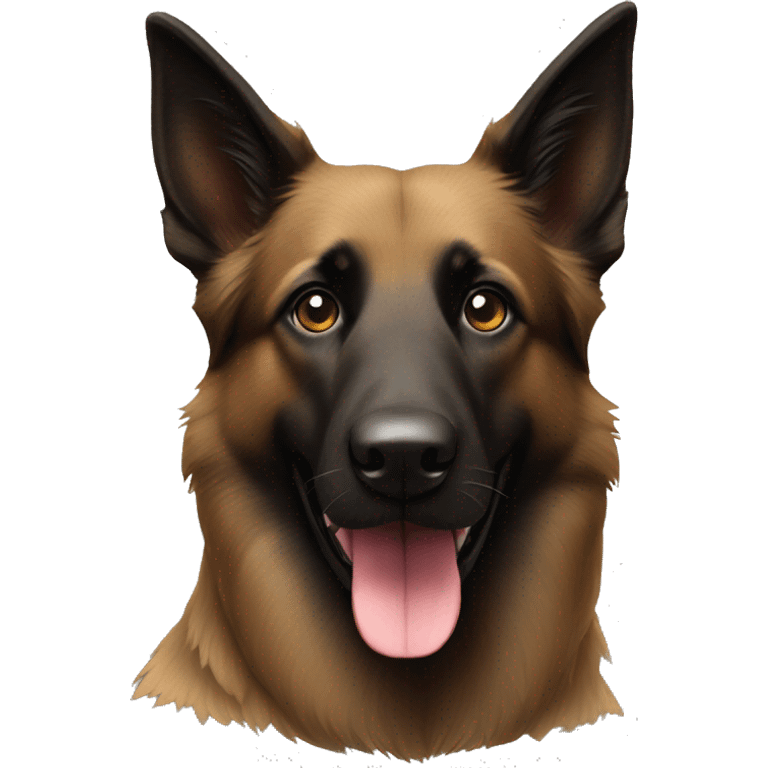 Belgian shepherd dog emoji