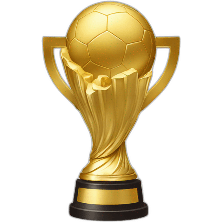 world cup throphy emoji