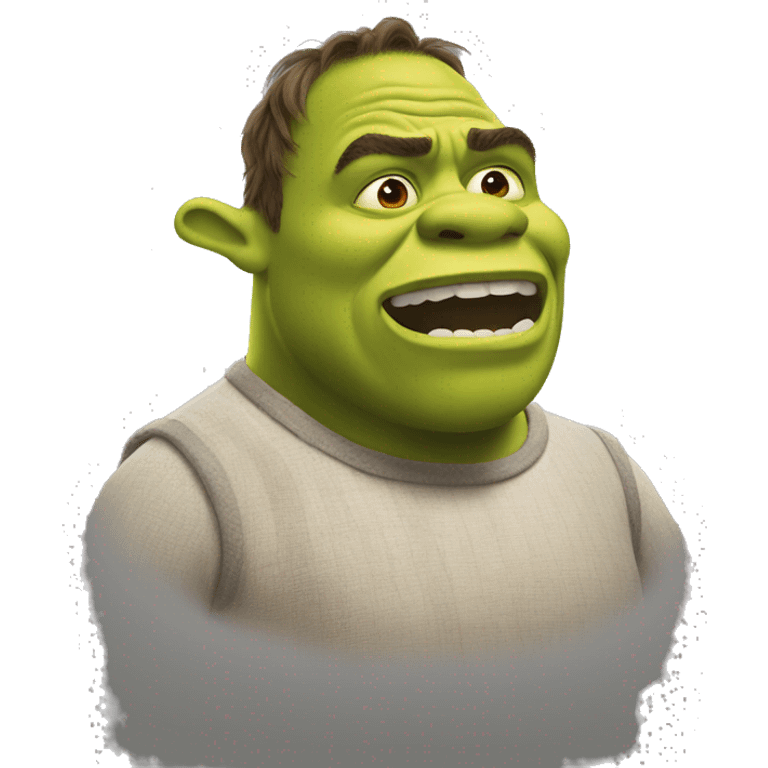 Shrek fart emoji