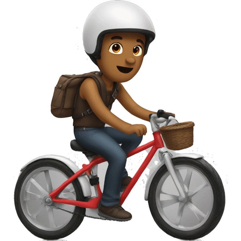 Me on bike emoji