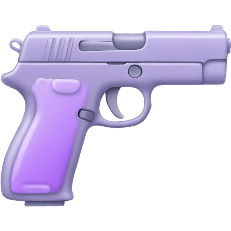 Lilac gun emoji