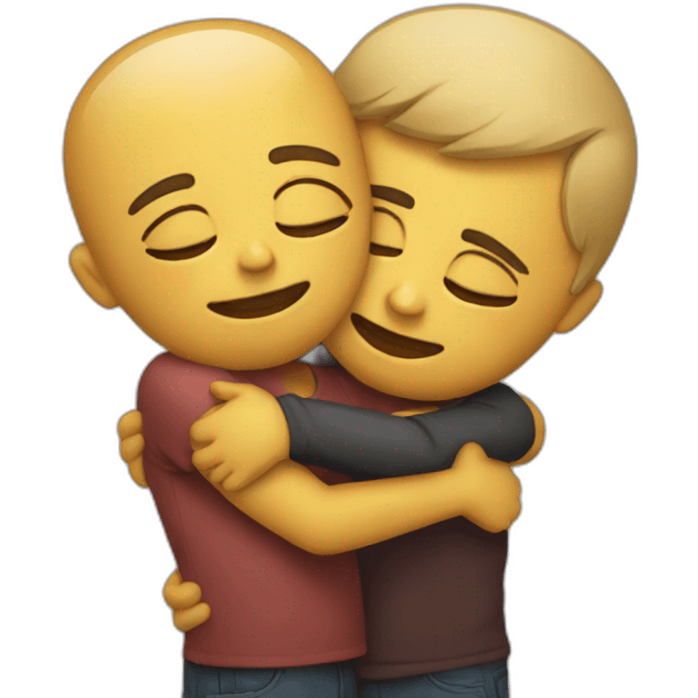 Hugging emoji