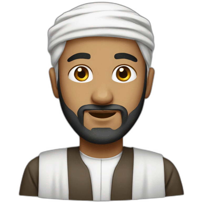 Islamic man emoji