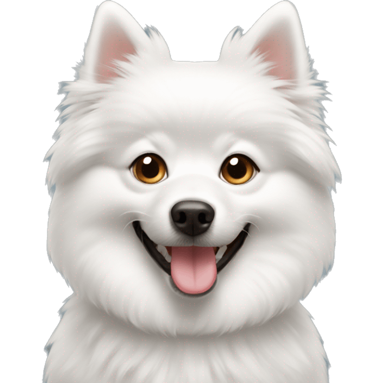 white spitz emoji