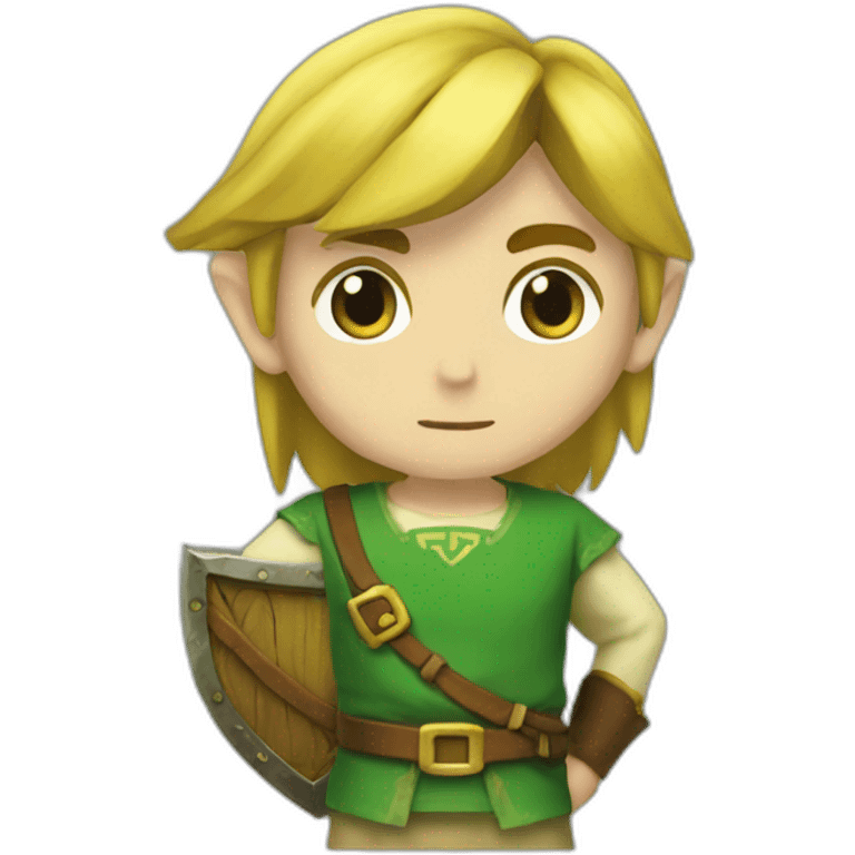 Link from Zelda emoji