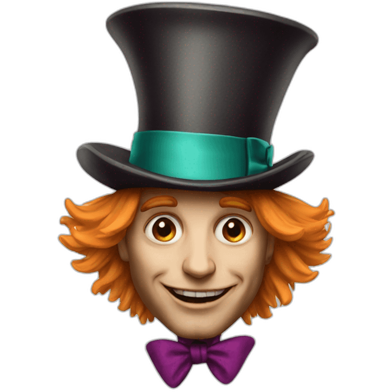 Mad hatter emoji