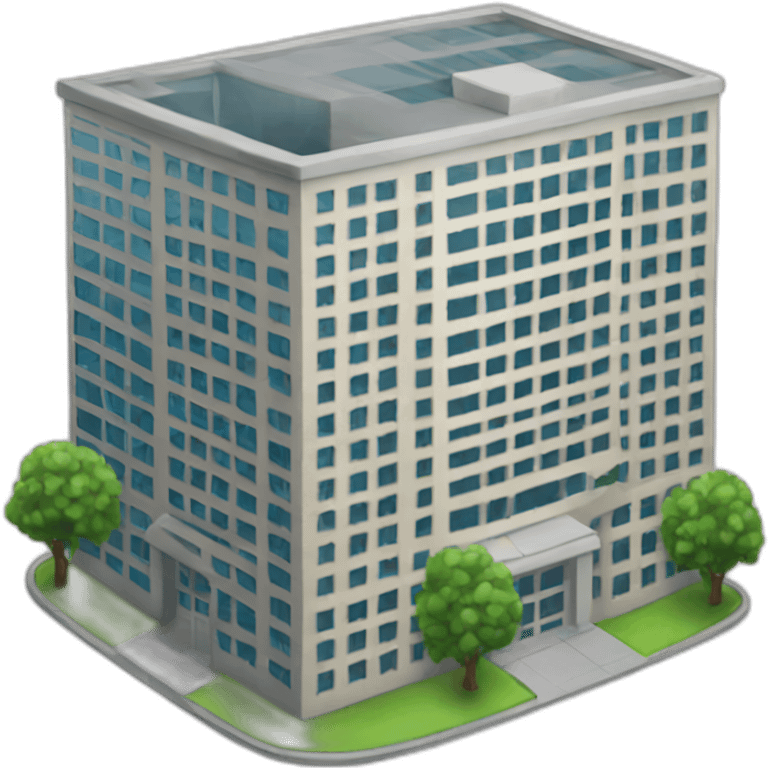 Office building emoji