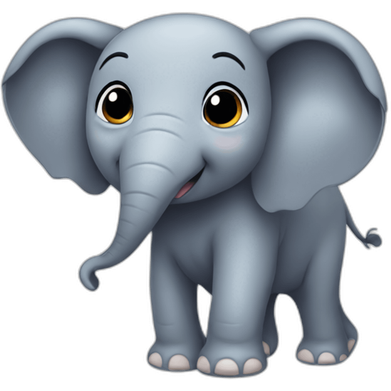 cute-elephant emoji