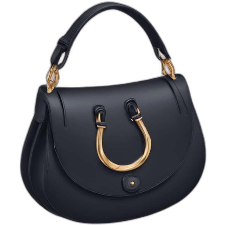 dior horseshoe bag emoji