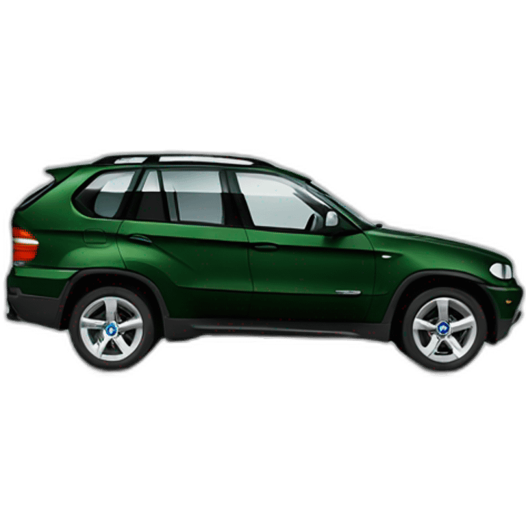 Bmw x5 e53 dark green emoji