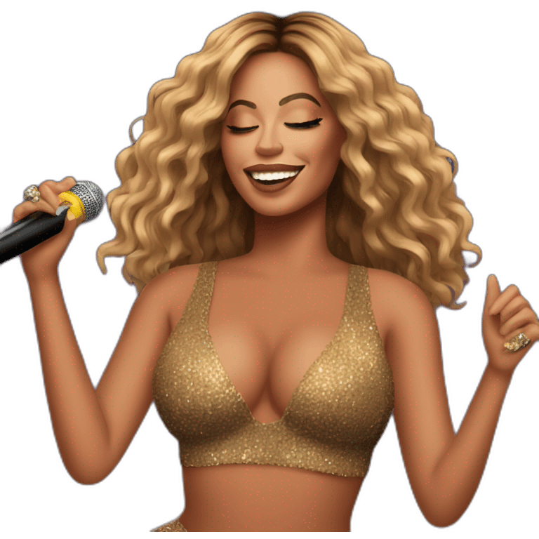 Beyoncé en concert  emoji