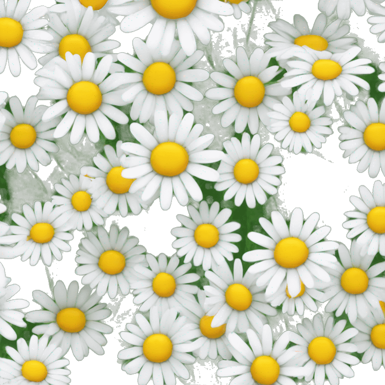 daisies emoji