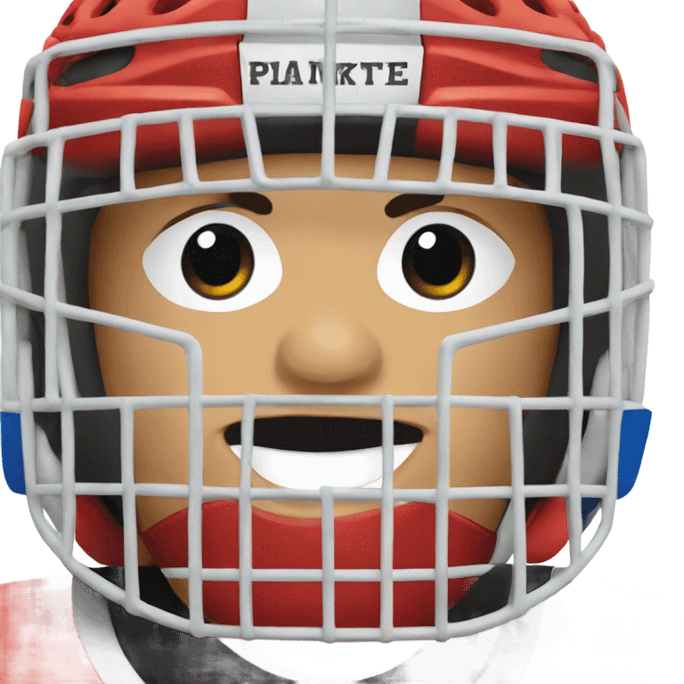 Hockey goalie emoji