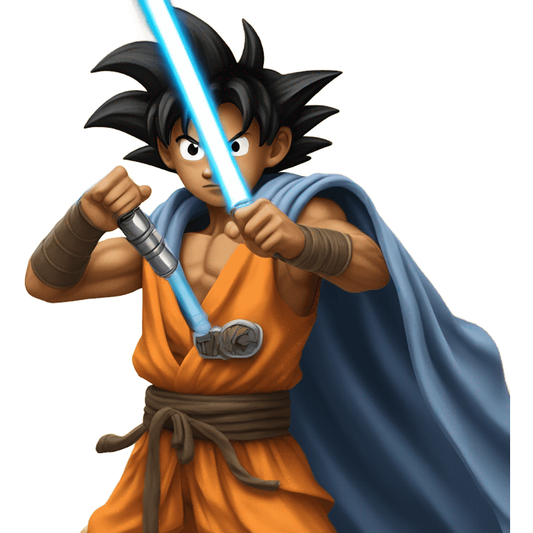 Goku in star wars world emoji