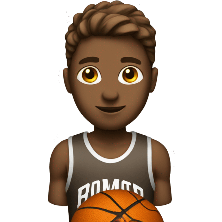 Create an Basketball, Bronze tier emoji