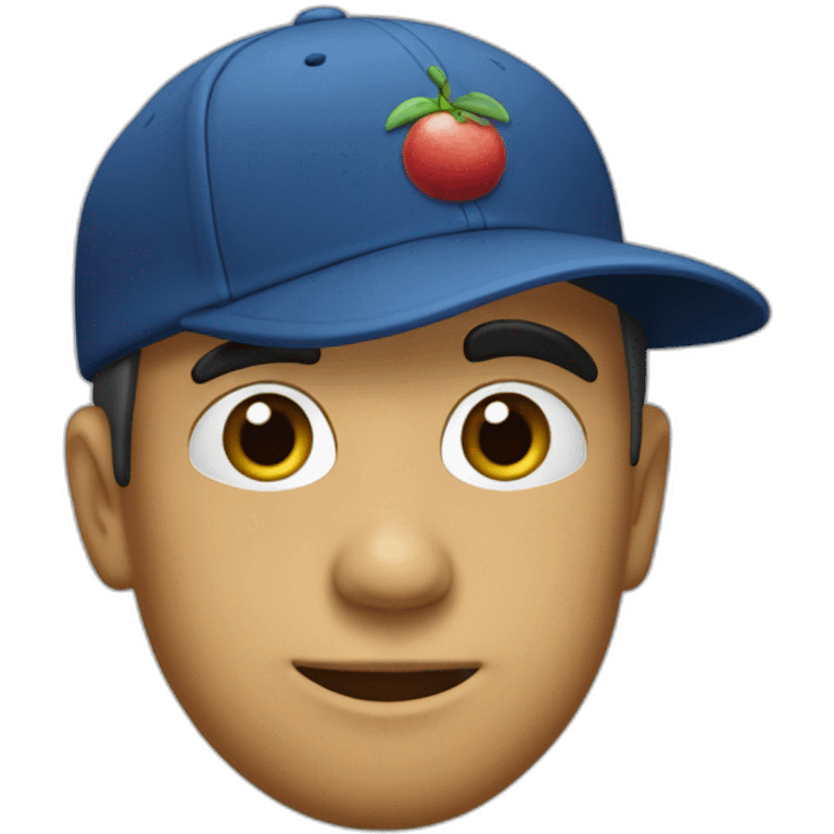 Guêpe avec une casquette emoji