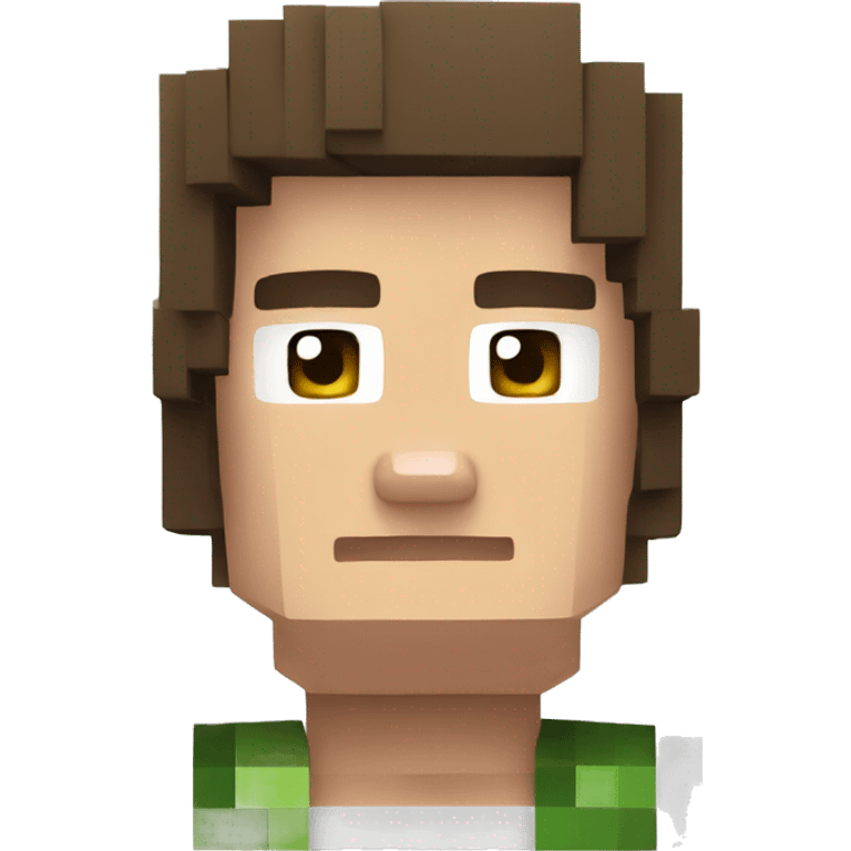 Minecraft Steve emoji