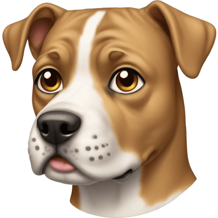 American staffordshir dog emoji