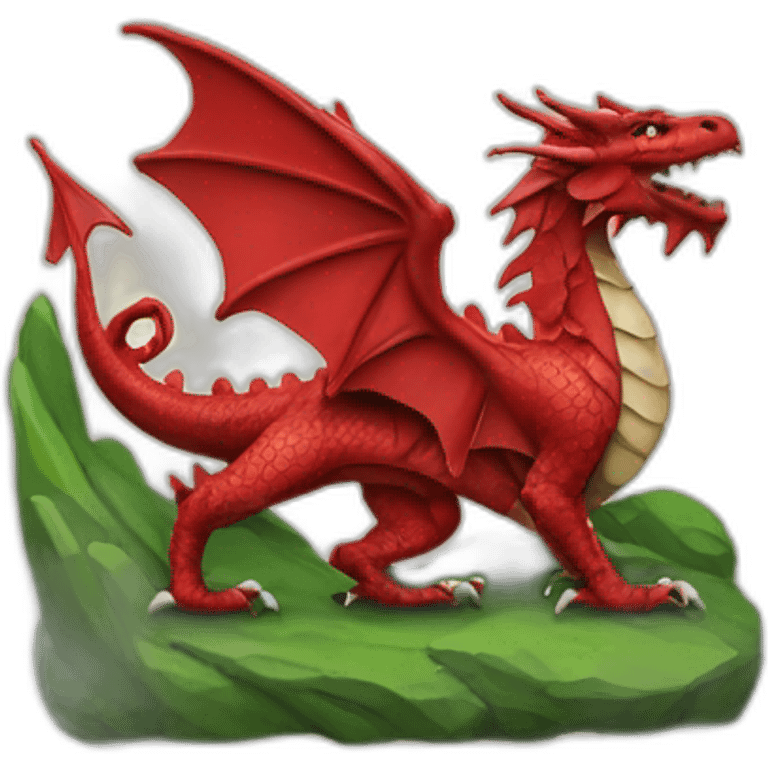 A Welsh Dragon  emoji