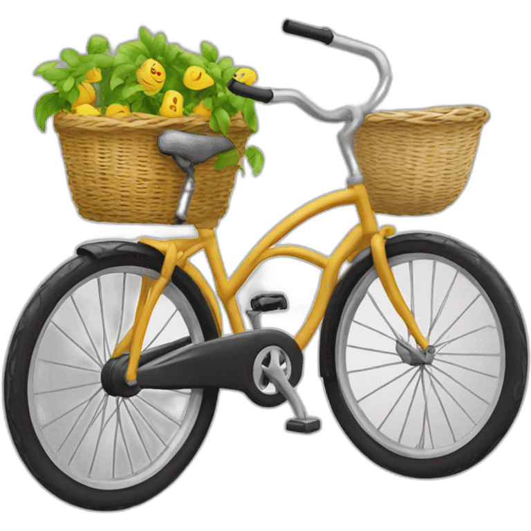 bicycle with a basket emoji