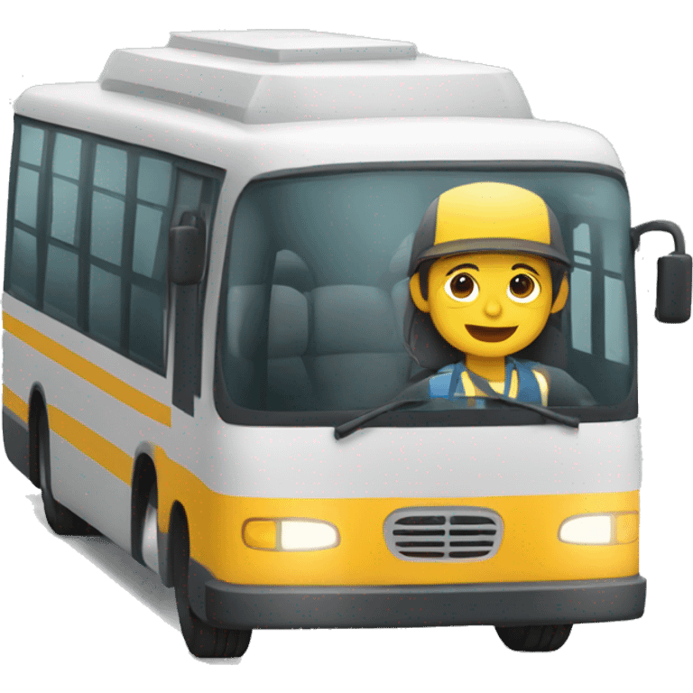 motorista de onibus emoji