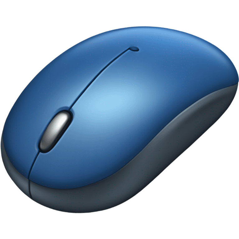 blue navi computer mouse click emoji