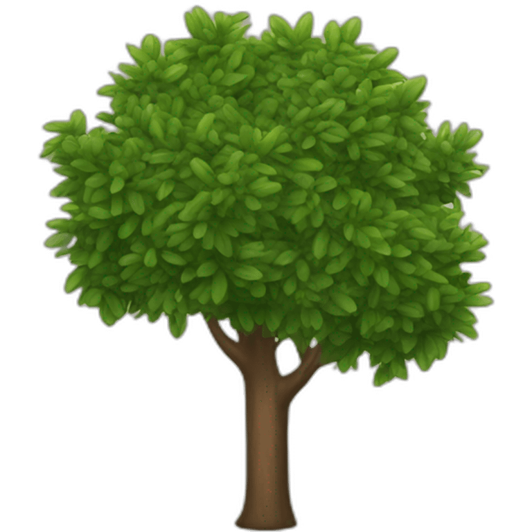 just a bush emoji