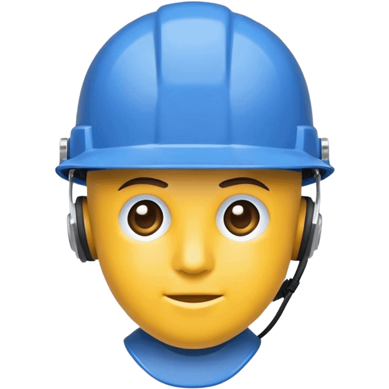 Electrician helmet emoji