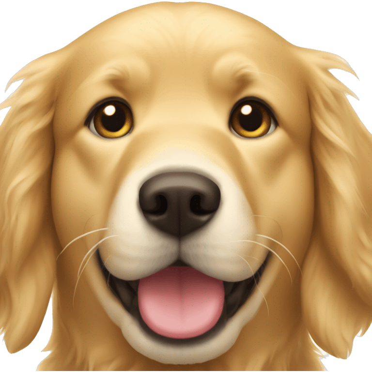 Golden retriever  emoji