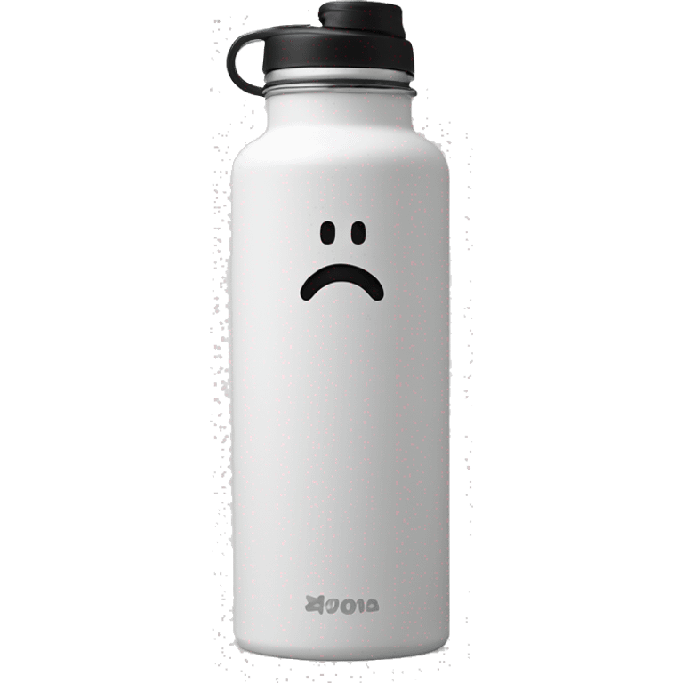 white hydro flask emoji