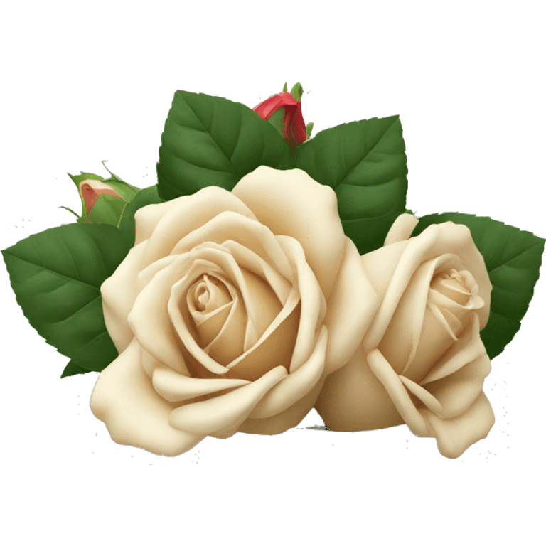 latona roses in a hat white paper box  emoji