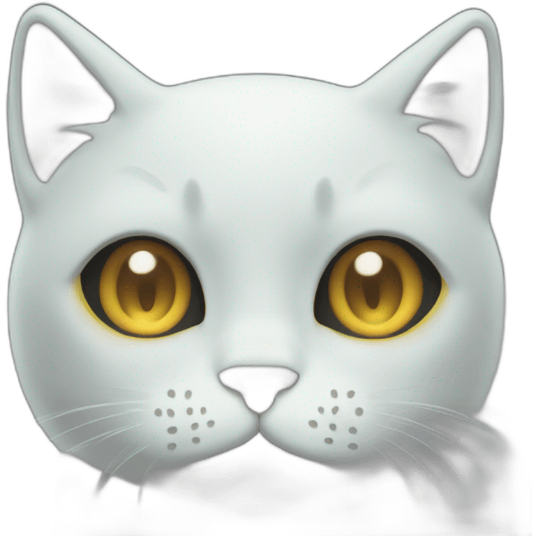 Ghost cat emoji