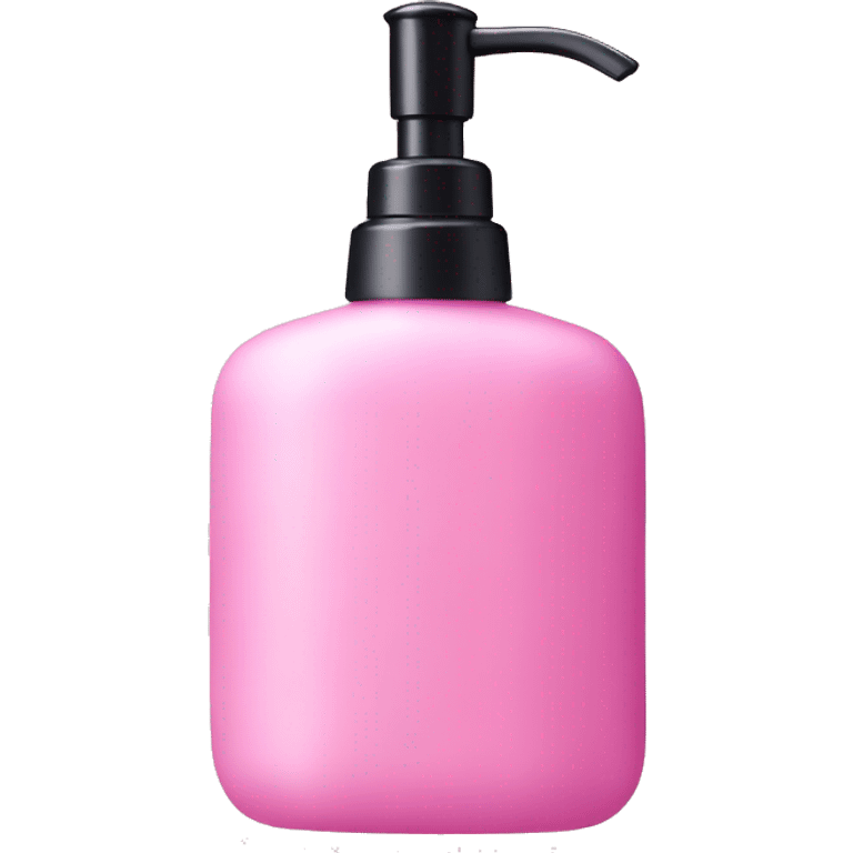 Pink soap dispenser emoji