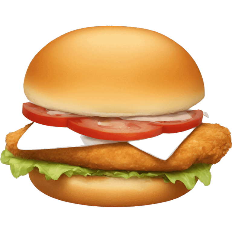 Chicken sandwich  emoji