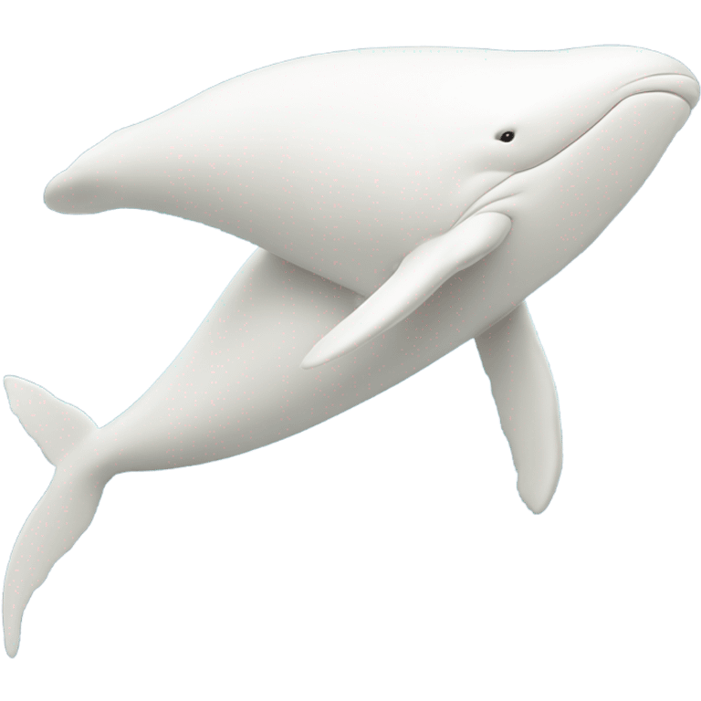 white whale , underside emoji