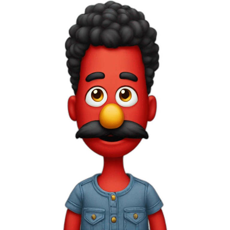 elmo flattop emoji