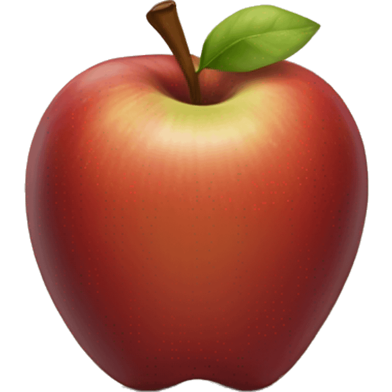 A single apple  emoji