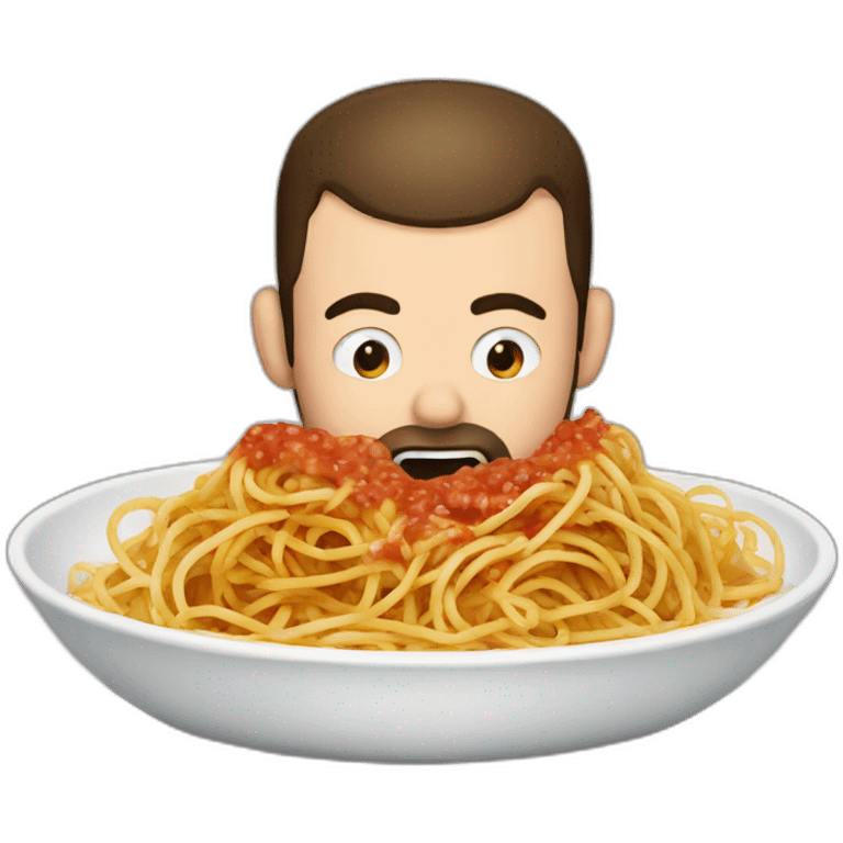 Danny dyer eating wet spaghetti emoji