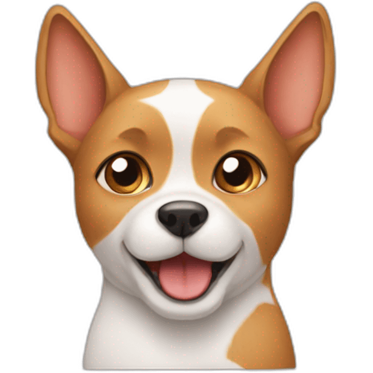 A cat and dog put together  emoji