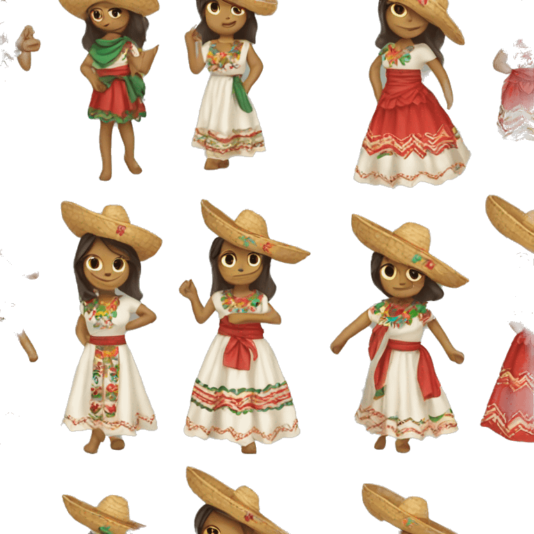 Mexican Dress emoji