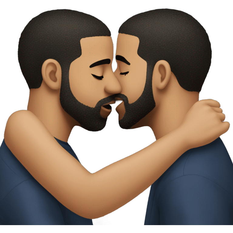 Drake kisses drake emoji