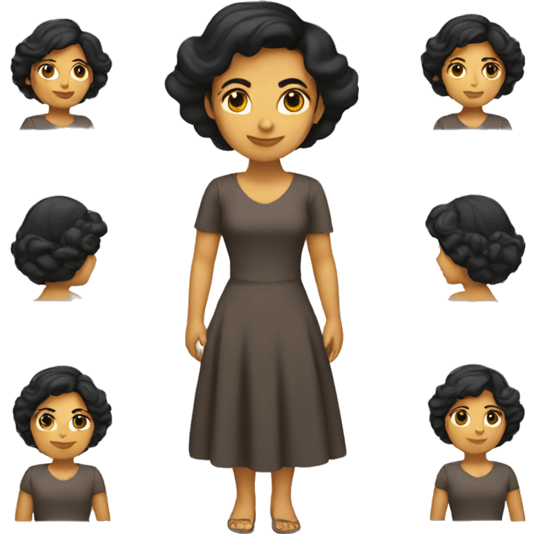 Mujer latina   emoji